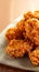 Crispy perfection Fried chicken showcased, highlighting its delicious golden exterior