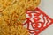 Crispy rose-shaped cookies, Kuih Rose / Loyang, are popular festive treats to celebrate Chinese New Year in Singapore & Malaysia