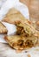crispy and tasty, a perfect quick snack, chicken samosa