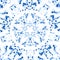 Cristal symmetry abstract design pattern. art shape