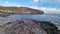 Cristianos - Peaceful evening at sunset on the seafront looking towards the cliffs at the eastern end of Cristianos, Tenerife