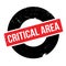 Critical Area rubber stamp