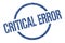 critical error stamp