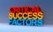 Critical success factors on blue
