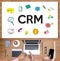 CRM Business Customer CRM Management Analysis Service Concept ,