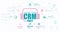 CRM - Consumer Relationship Management acronym stock illustration Infographic, Customer Relationship Management, Circle, Loyalty,