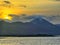 Croagh Patrick from Clew Bay County Mayo Ireland