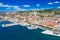 Croatia, city of Rijeka, aerial panoramic view