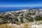 Croatia, Dalmatia, Biokovo mountains sea panoramic landscape view