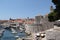 Croatia, Dubrovnik view of the fortress and harbor