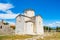 Croatia, Holy Cross church in old town of Nin in Dalmatia