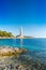 Croatia, island of Dugi Otok, old lighthouse of Veli Rat