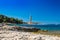 Croatia, island of Dugi Otok, old lighthouse of Veli Rat