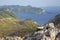 Croatia - The landscape and the coast of Peliesac peninsula near Zuliana from Sveti Ivan peak