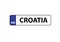 Croatia license plate car motor vehicle