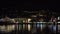 Croatia. Makarska. Night view of the old town