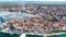 Croatia, town of Biograd na Moru on Adriatic sea