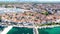 Croatia, town of Biograd na Moru on Adriatic sea