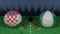 Croatia versus Nigeria. 2018 FIFA World Cup.Original 3D image.