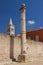 Croatia, Zadar - Roman column near the Serbian church of Saint. Elijah.