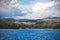 Croatian coastline view, Sibenik area, from the sea