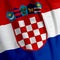 Croatian Flag Closeup