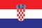 Croatian flag illustration - Croatia flag vector
