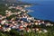 Croatian holiday town Tucepi