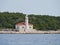 The Croatian lighthouse on cape Razanj