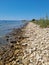 Croatian stony beach