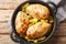 Crock Pot Mississippi Chicken is made with chicken breasts, au jus gravy, ranch seasoning, real butter and pepperoncini peppers
