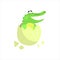 Crocodile Baby Hatching From Egg, Humanized Green Reptile Animal Character Every Day Activity