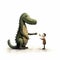 Crocodile Illustration: Nostalgic Surrealism With Stark Honesty By Jon Klassen