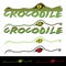 Crocodile label
