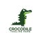 Crocodile logo Vector Art Logo Template and Illustration