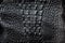 Crocodile skin pattern texture. Print Crocodile Texture Leather, Dark Reptile Background.