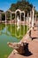 Crocodile statue at Canopo in Villa Adriana