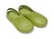 Crocs garden shoes green