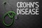 Crohns Disease - Text on Chalkboard. 3D Illustration.
