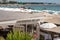 Croisette Beach in Cannes - CITY OF CANNES, FRANCE - JULY 12, 2020