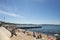 Croisette beach in Cannes, France