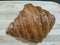 croissant artisan pastry close-up