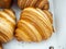 Croissant, the Austrian origin  buttery, flaky, viennoiserie pastry