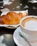 Croissant & Cappuccino for Breakfast