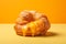 Croissant Donut tasty dessert background