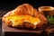 Croissant With Egg And Cheese