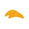 Croissant icon. Simple flat element from coffe shop collection. Creative croissant icon for templates, software and apps