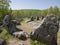 Cromlech near the village of Dolni Glavanak, Bulgaria.