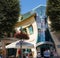 The Crooked House on the Monte Cassino street in Sopot, Poland.