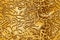 Crooked lines and shining spots in golden colors, abstract  pattern